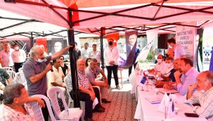 ÇİĞLİ'DE MAHALLE TOPLANTILARINA DEVAM
