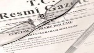 TMSF Başkanlığına Karakaş'ın atanmasına ilişkin karar Resmi Gazetede
