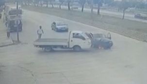 Bursa'da korkutan kaza