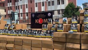 Düzce'de 9.5 ton kaçak tütün ele geçirildi