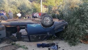 Ehliyetine el konulan alkollü sürücü kaza yaptı