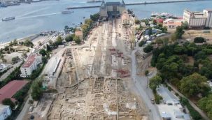 Haydarpaşa Garı çevresindeki kazılarda tarihi yapılar gün yüzüne çıkmaya devam ediyor