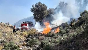 Isparta'nın komandoları yangın bölgesinde