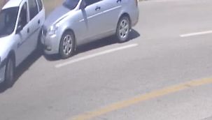 Kazadan sonra otomobili gören baba, çılgına döndü