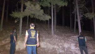 Ormanda gezen şahıslar ekipleri harekete geçirdi