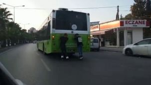 Patenli gençler tehlike saçtı