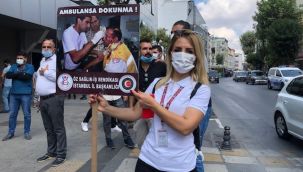 Sağlık çalışanı, İBB muhabiri tarafından saldırıya uğradı