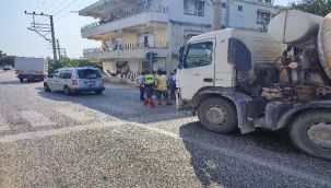 Samandağ'da trafik kazası meydana geldi