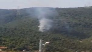 Sarıyer'de yangın çıktı