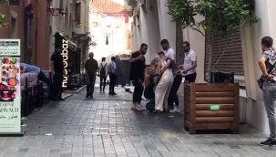 Taksim'de kıskançlık kavgası