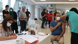 TORBALI TİCARET ODASINDA AŞI SEFERBERLİĞİ