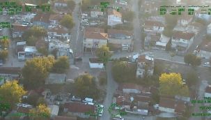 Yalova'da helikopter destekli uyuşturucu operasyonu
