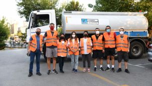 Yardım içim Kadıköy'den yola çıkan ekip Marmaris'e ulaştı