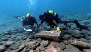 Anemurium Antik Kenti'nin limanı, su altında aranıyor