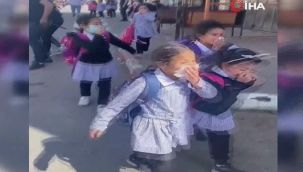 İsrail güçleri okula göz yaşartıcı gaz attı