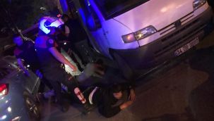 İstanbul'da minibüsle motosiklet çalan hırsızlara suçüstü
