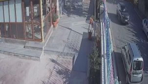 Kendisinden yol istediği için sinirlendiği şahsı çarparak ezmeye kalktı