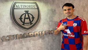 RIDVAN KOÇAK, ALTINORDU'YA KATILDI