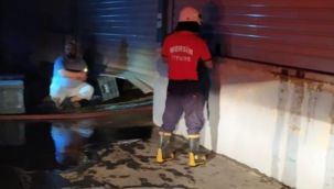 Sebze halinde yangın
