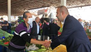 AK PARTİLİ GÜNAYDIN PAZARCILARIN SESİ OLDU