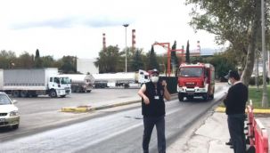 Azot tankındaki sızıntı işçiyi canından etti
