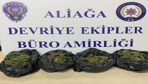 DURDURULAN ARAÇTAN UYUŞTURUCU ÇIKTI