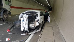 Gümüşhane'de trafik kazası