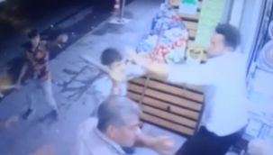 İstanbul'da sopa ve dubalı market baskını