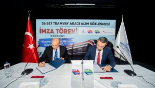 İZMİR TRAMVAYI İÇİN DEV İMZA