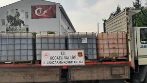 Kocaeli'de 6 ton kaçak akaryakıt ele geçirildi