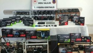 Ordu'da kripto para operasyonu