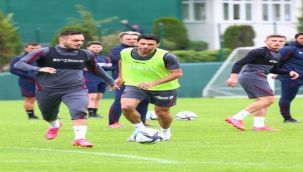 TRABZONSPOR, GÖZTEPE HAZIRLIKLARINA 7 EKSİKLE BAŞLADI