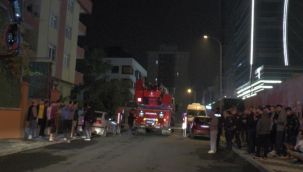 300 öğrencinin kaldığı yurtta yangın