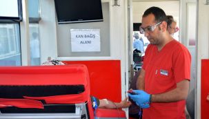 ALİAĞA'DA GÜVENLİ KAN TEMİNİ PROGRAMI