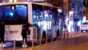 Balıkesir'de patenli gençlerin tehlikeli yolculuğu