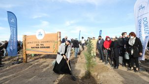 DOKUZ EYLÜL'DEN 40'INCI YIL HATIRA ORMANI