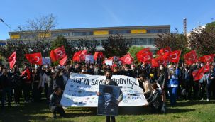 EGELİ ÖĞRENCİLERDEN "ATA'YA SAYGI YÜRÜYÜŞÜ"