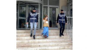 Hırsızlık suçundan hapis cezası bulunan kadın yakalandı