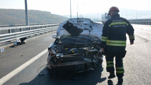 Kuzey Marmara Otoyolunda kaza