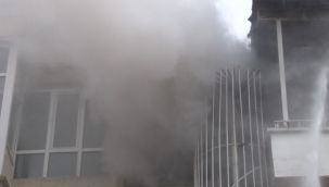 Şanlıurfa'da otelde yangın paniği