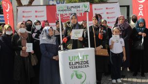 SP'Lİ KADINLARDAN UMUT ORMANI KAMPANYASI