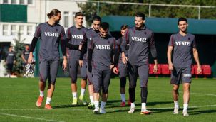 Trabzonspor, Fatih Karagümrük maçı hazırlıklarına başladı
