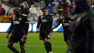 Beşiktaş'ta kötü gidişat sürüyor