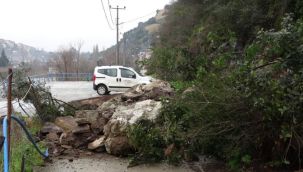 Trabzon'da heyelan