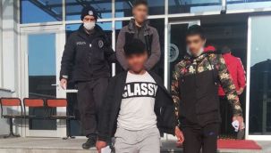 Bakkal hırsızları aynı gün yakalanarak tutuklandı