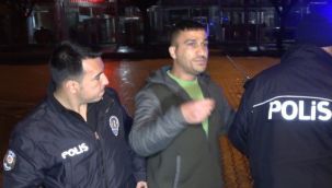 Polisten kaçıp yakalanınca, 'Biz polislerimizi seviyoruz' dedi