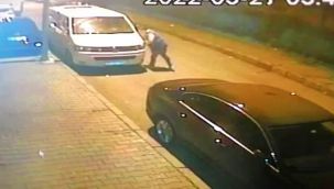 Sultangazi'de bir şahıs 6 aracın lastiklerini patlattı