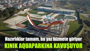 Kınık Aquaparkına kavuşuyor: Hazırlıklar tamam, bu yaz hizmete giriyor
