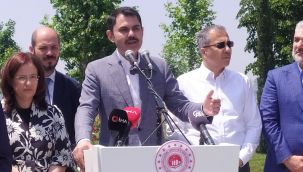 Bakan Kurum, '5 milyon metrekarelik alan ağaçlandırılacak diyoruz muhalefet olmaz diyor'