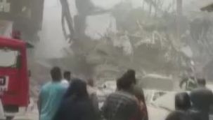 İran'da 10 katlı bina çöktü